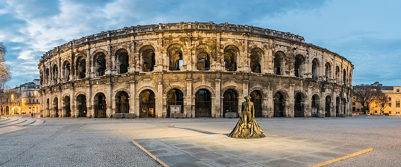 Author Krzysztof Golik https://commons.wikimedia.org/wiki/File:Arenes_de_Nimes_(18).jpg